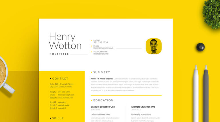 Is Your Resume Holding You Back? Elevate Your Job Application with This Minimalist InDesign CV Template